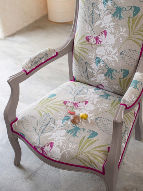 Fauteuil Voltaire Mme Butterfly